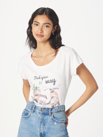 Hailys T-shirt 'Svenjana' i vit: framsida