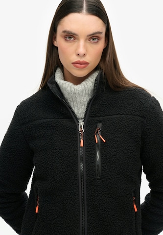 Giacca di pile di Superdry & Co in nero