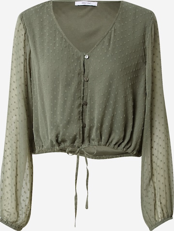 ABOUT YOU - Blusa 'Hailey' en verde: frente