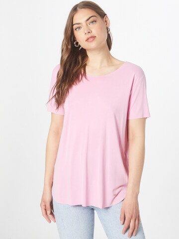 Key Largo T-shirt 'LUNA' i rosa: framsida