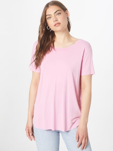 T-shirt 'LUNA' Key Largo en rose : devant