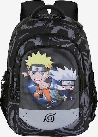 Naruto Backpack in Grey: front