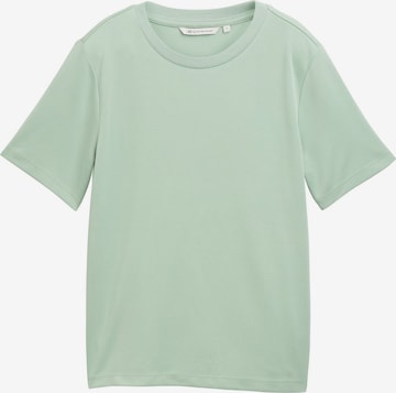 T-shirt TOM TAILOR DENIM en vert : devant
