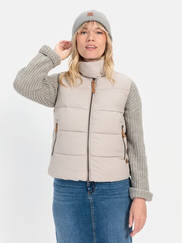 CAMEL ACTIVE Bodywarmer in Beige: voorkant