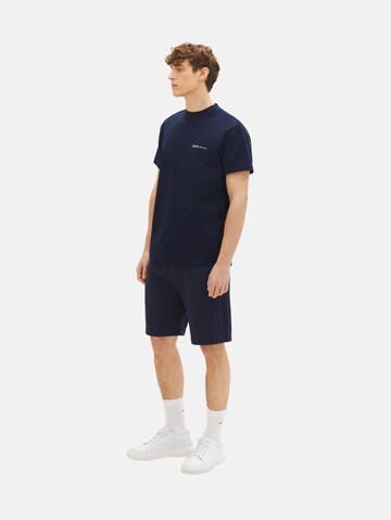 TOM TAILOR DENIM Regular Trousers in Blue