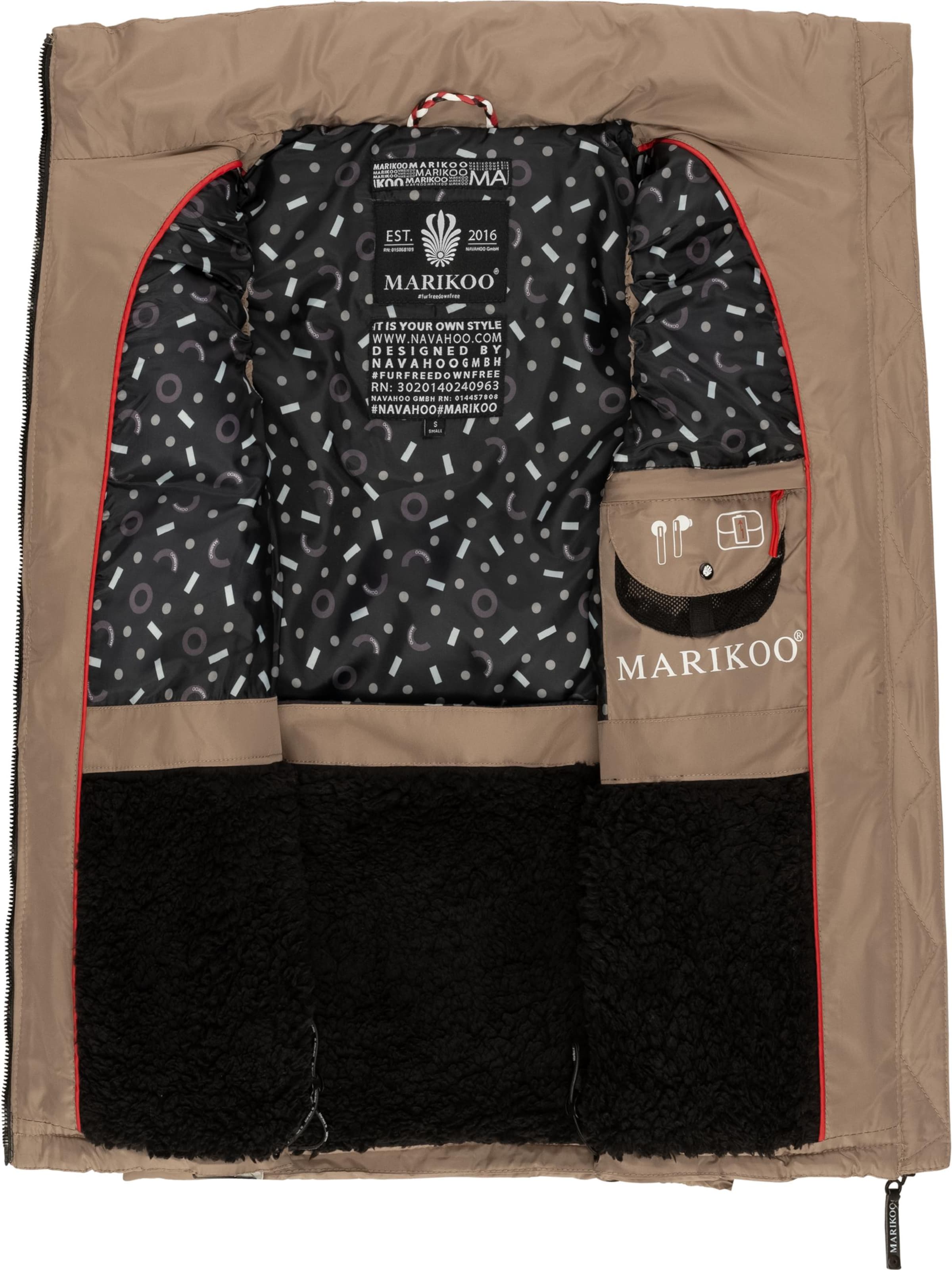 Gilet 'Eisflöckchen' MARIKOO en marron