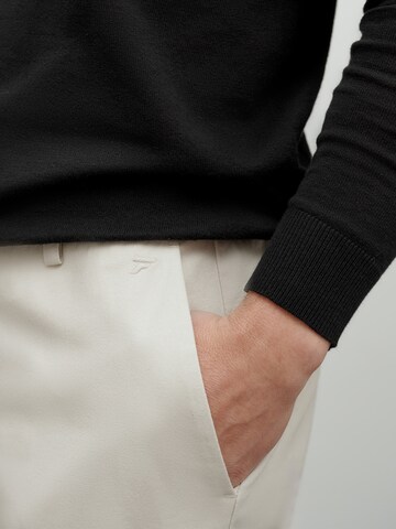 DAN FOX APPAREL regular Bukser med fals 'Essential' i hvid