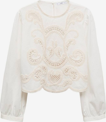 MANGO Blouse 'Cari' in White: front