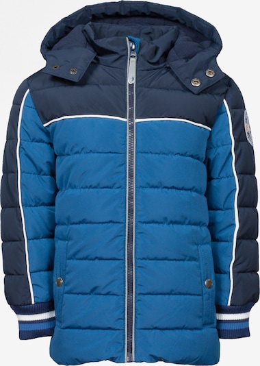 SALT AND PEPPER Winter Jacket in Blue / Night blue / White, Item view