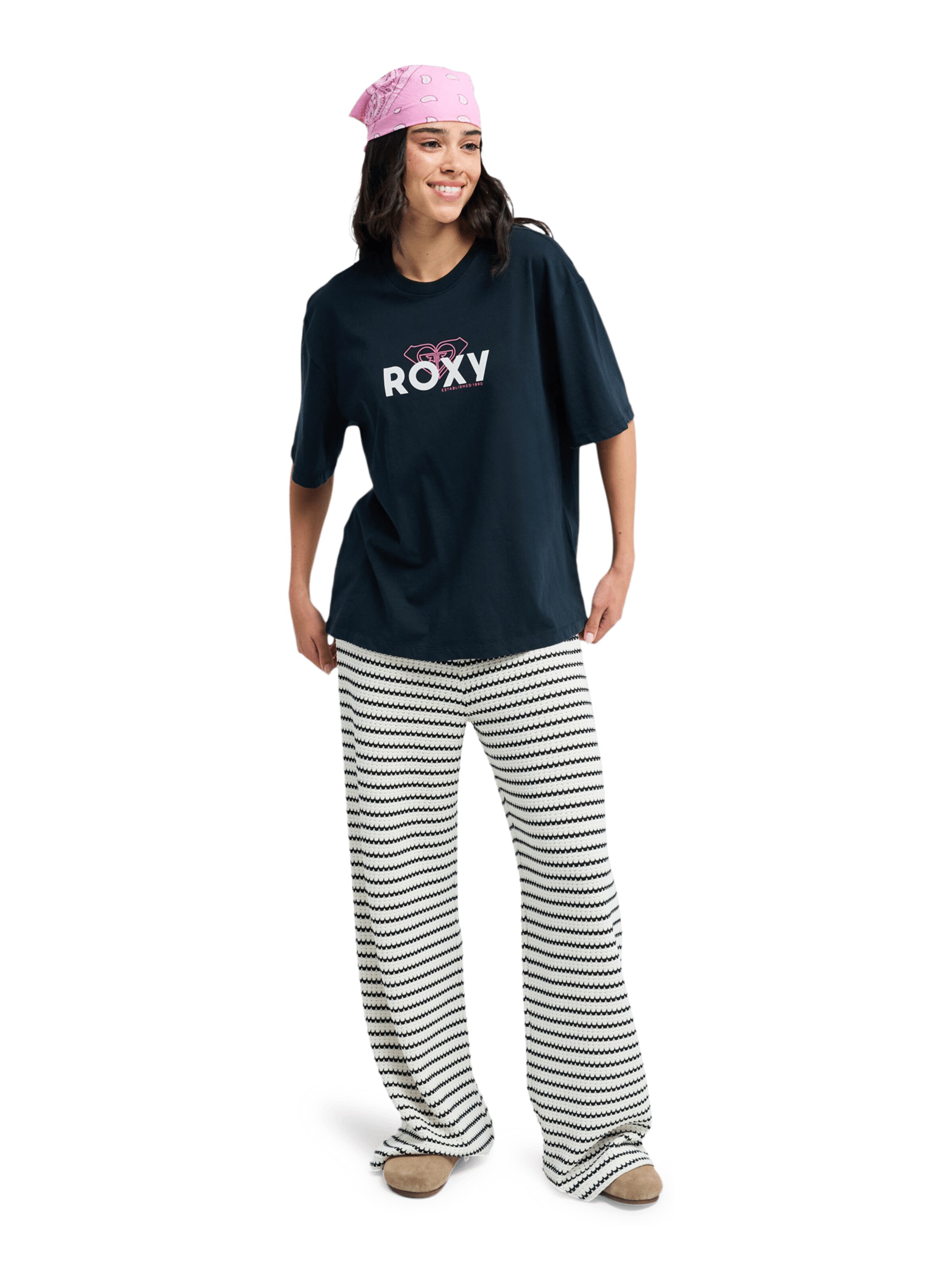 ROXY Shirt 'Hangloose Art' in Black