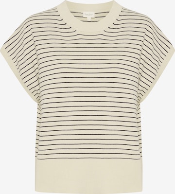 Cardigan 'NatayaPW' Part Two en beige : devant