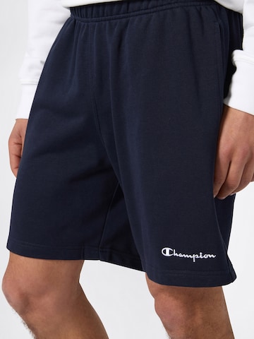 mėlyna Champion Authentic Athletic Apparel Laisvas Kelnės