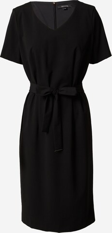 COMMA - Vestido de bainha em preto: frente