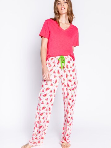 PJ Salvage Pajama pants ' Playful Prints ' in Green: front