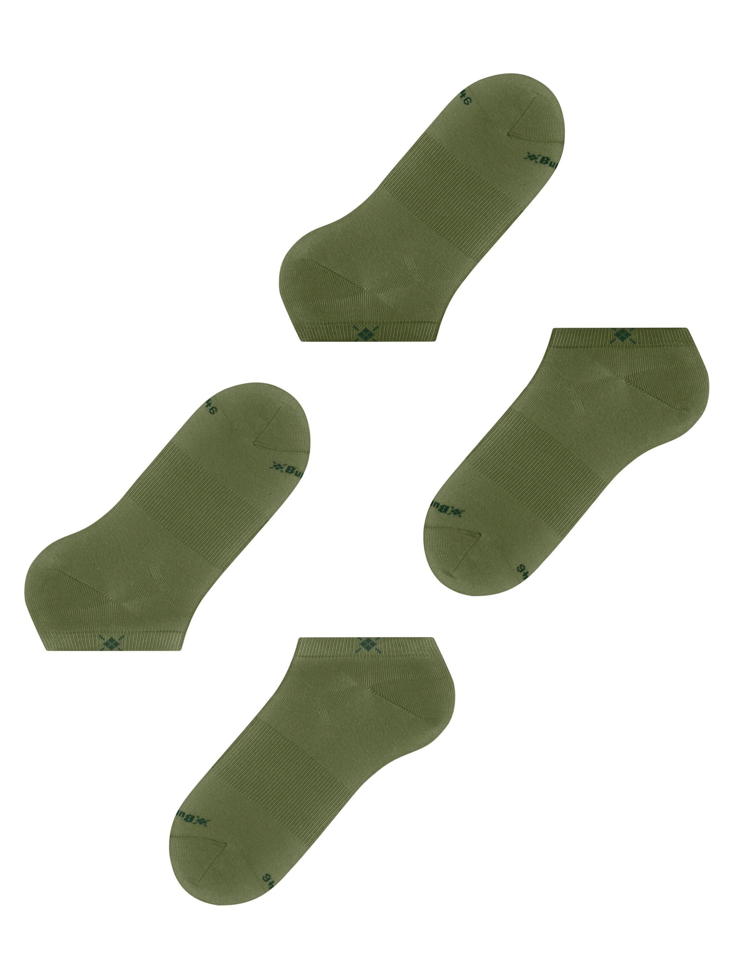 BURLINGTON Socken 'Everyday 2-Pack'‌‌‌‌‌‌ in Grün