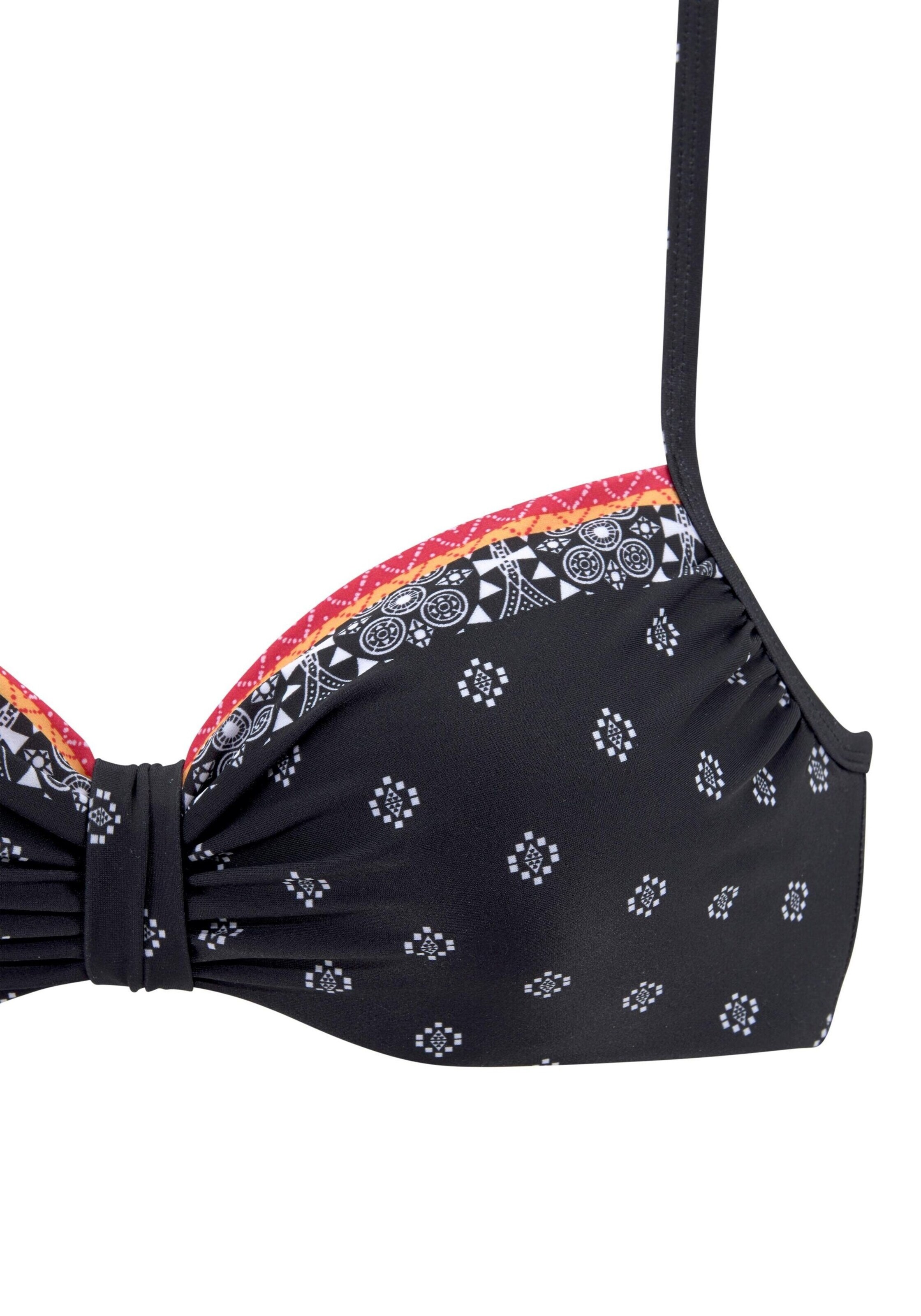 LASCANA Balconette Bikini Top 'Kimer' in Mixed colors