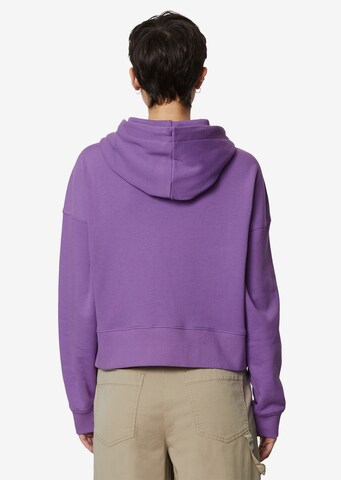 Marc O'Polo DENIM Zip-Up Hoodie in Purple