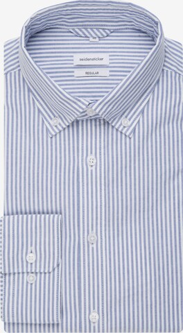 Coupe regular Chemise SEIDENSTICKER en bleu