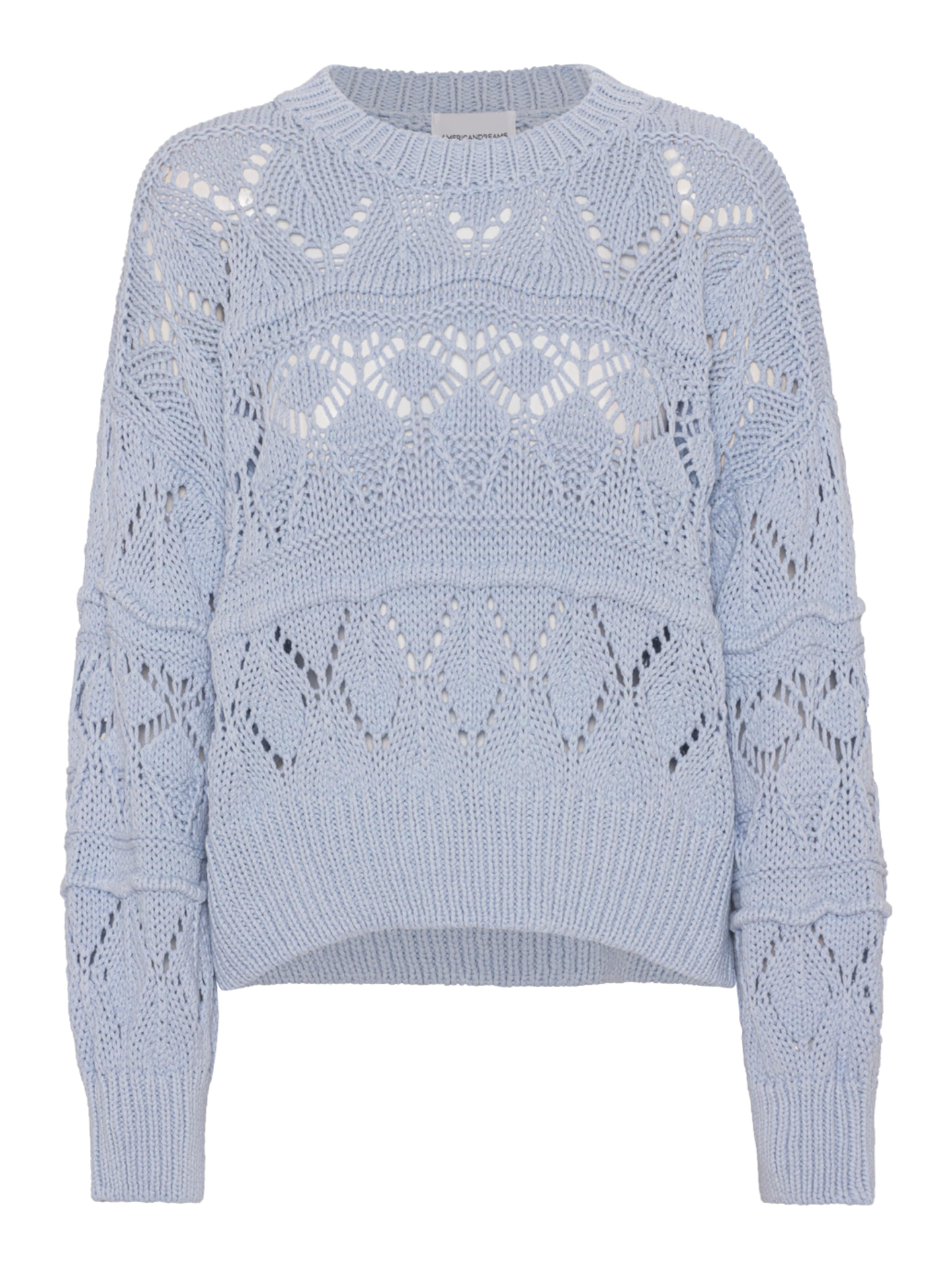americandreams Pullover 'Cassie'‌‌ in Blau: Vorderseite