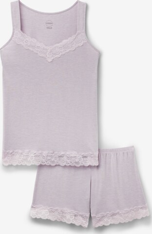 INTIMISSIMI Short Pajama Set in Purple: front