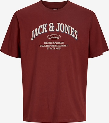JACK & JONESMajica 'JJEDENVER' - crvena boja: prednji dio
