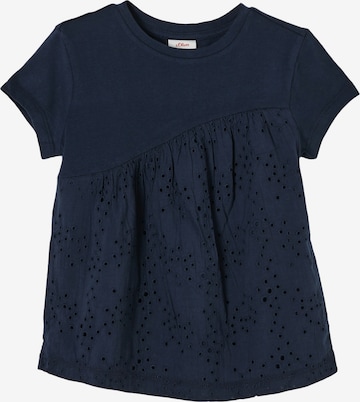 s.Oliver T-Shirt in Blau: predná strana