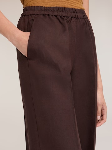 Wide Leg Pantalon MOTIVI en marron