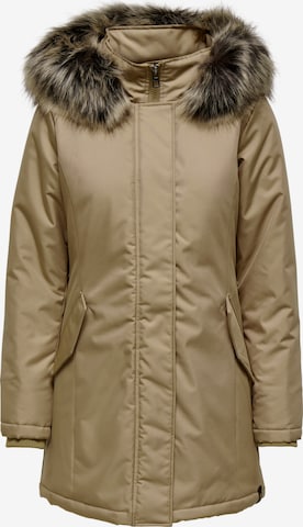 Veste d’hiver 'Katy' ONLY en marron : devant