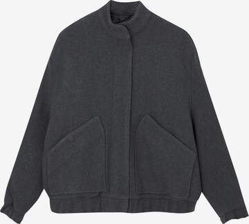 Pull&Bear Prechodná bunda - Sivá: predná strana