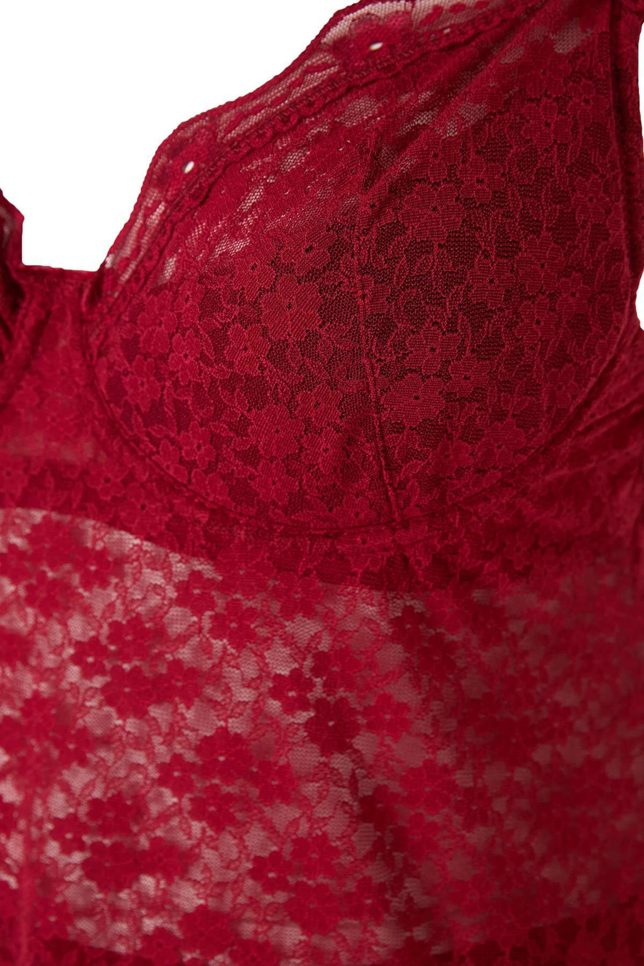 Trendyol Curve Negligee in Red