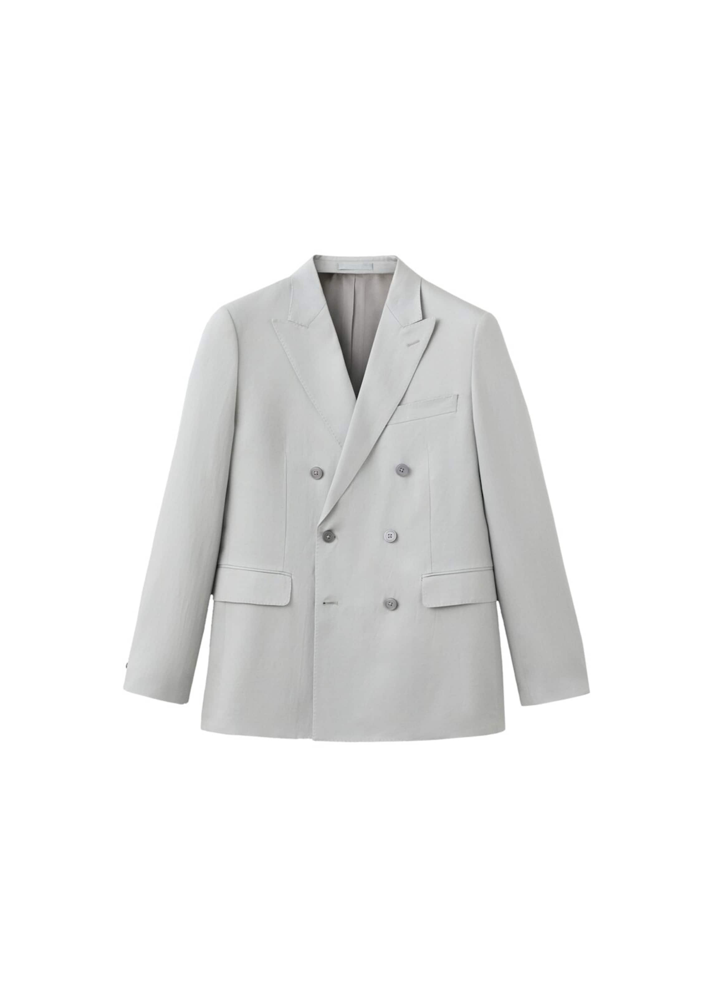 MANGO MAN Slim fit Suit Jacket 'Amalfic' in Blue: front