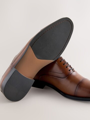 Next Δετό παπούτσι σε καφέ