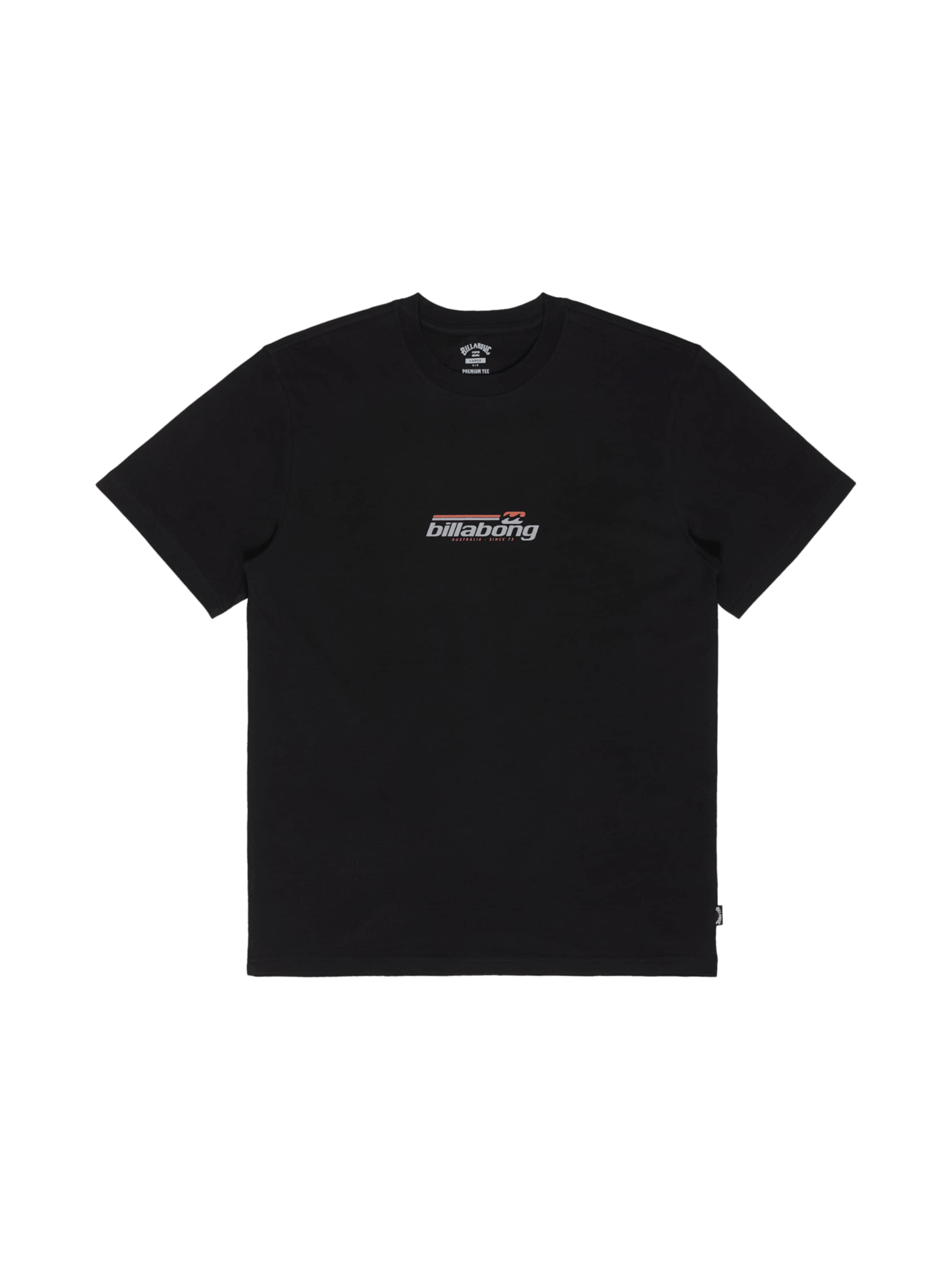 BILLABONG Shirt 'Word Mark' in Black: front