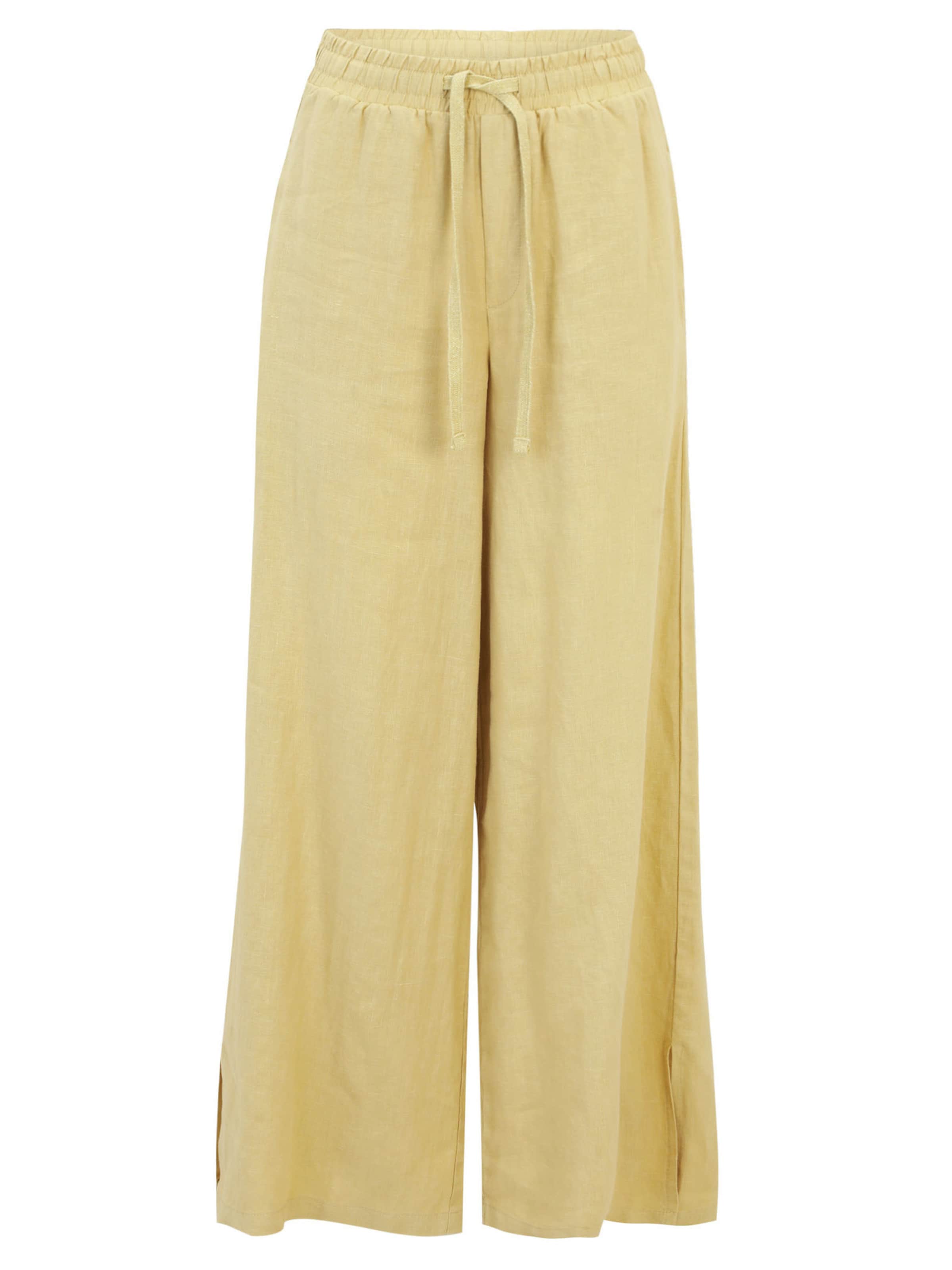 Loosefit Pantalon Cartoon en jaune : devant