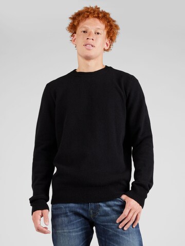 NORSE PROJECTS - Jersey 'Sigfred' en negro: frente