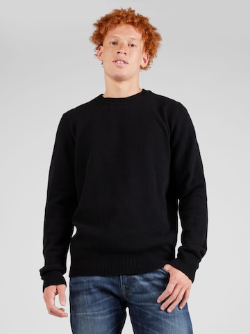 Pull-over 'Sigfred' NORSE PROJECTS en noir : devant
