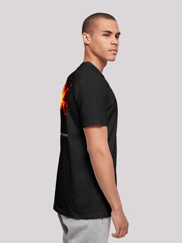 F4NT4STIC Shirt 'Happy People Only Good Vibes' in Zwart