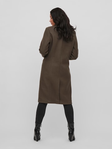 VILA Between-Seasons Coat 'VALJI' in Brown