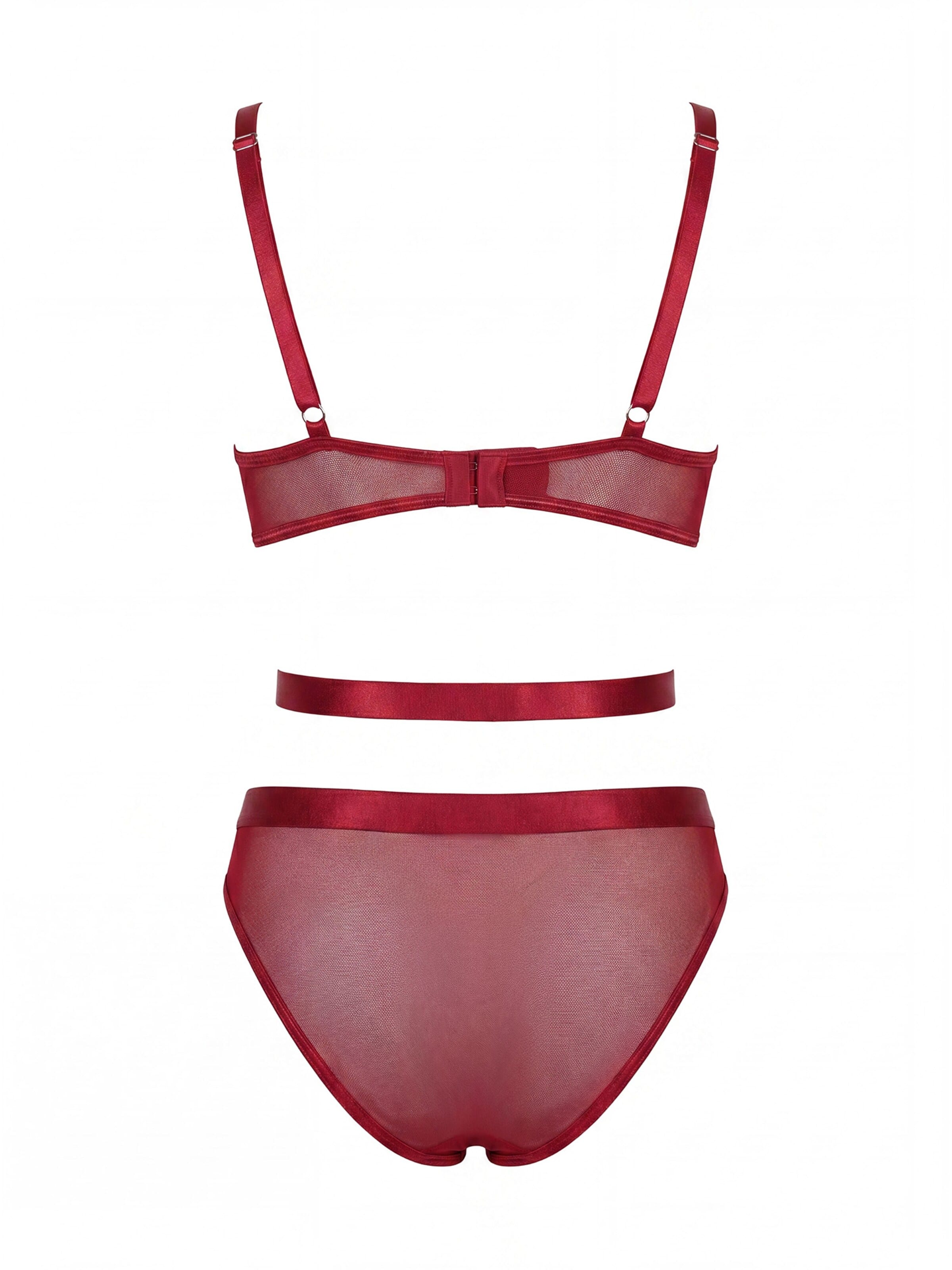 SpaLeXLine Bodysuit 'SX1013' in Red