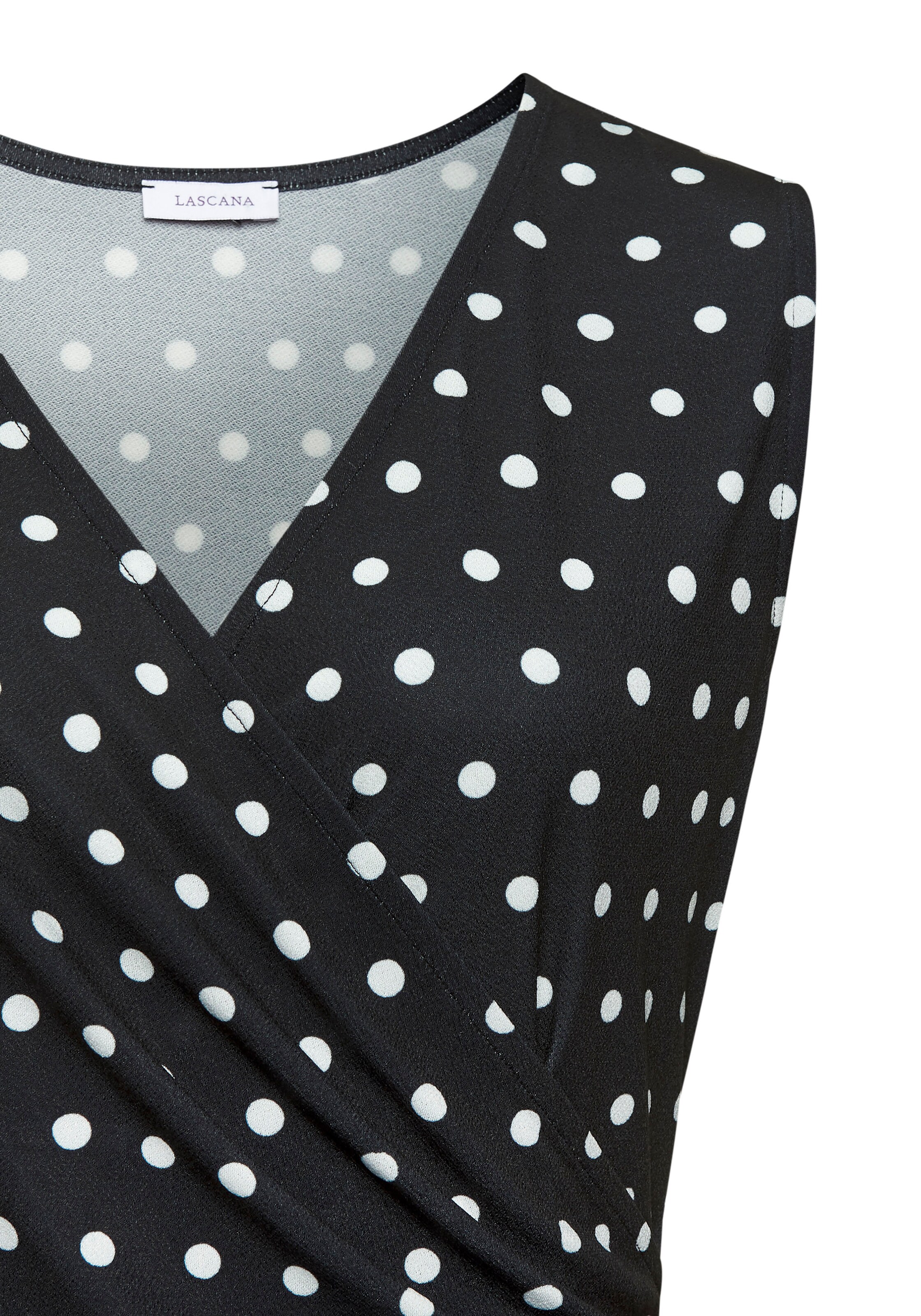 LASCANA Top - Čierna