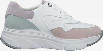 Sneaker low de la TAMARIS pe alb