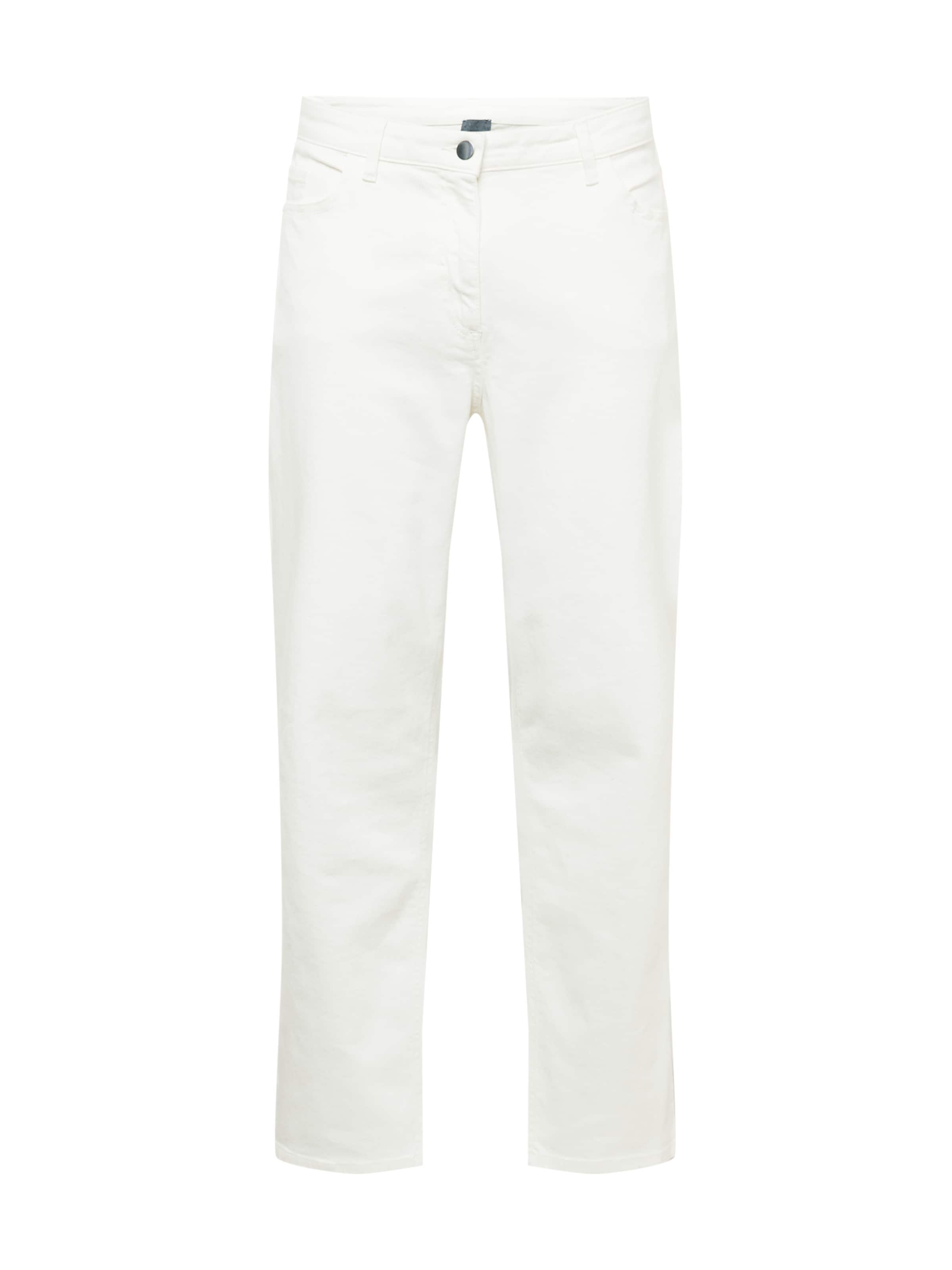 Regular Pantalon 'RAFIA' Persona by Marina Rinaldi en blanc : devant