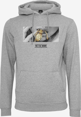 Mister Tee - Sweatshirt em cinzento: frente