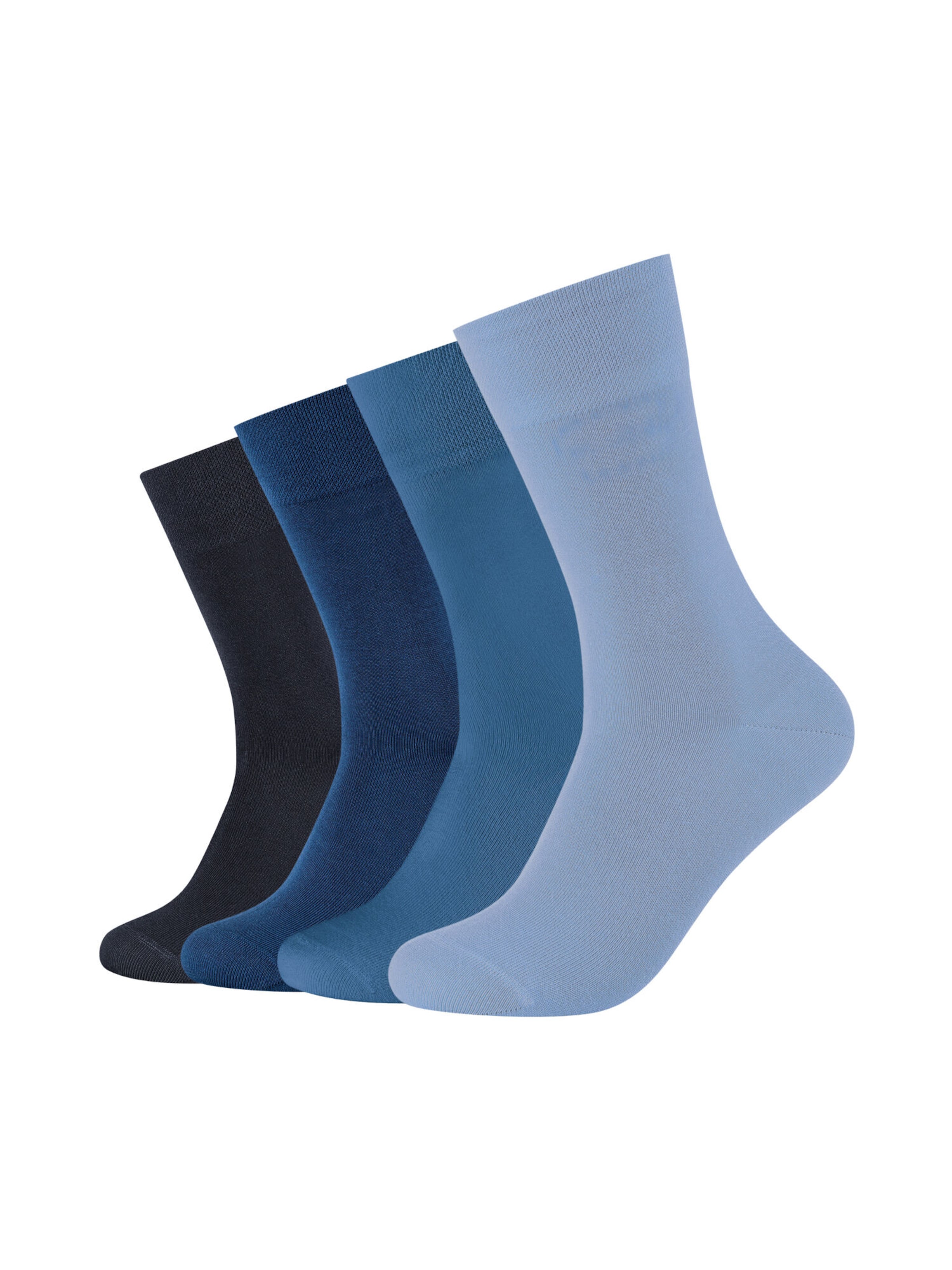 camano Sokken in Blauw: voorkant