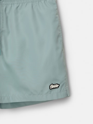 Pull&Bear Plavecké šortky – zelená