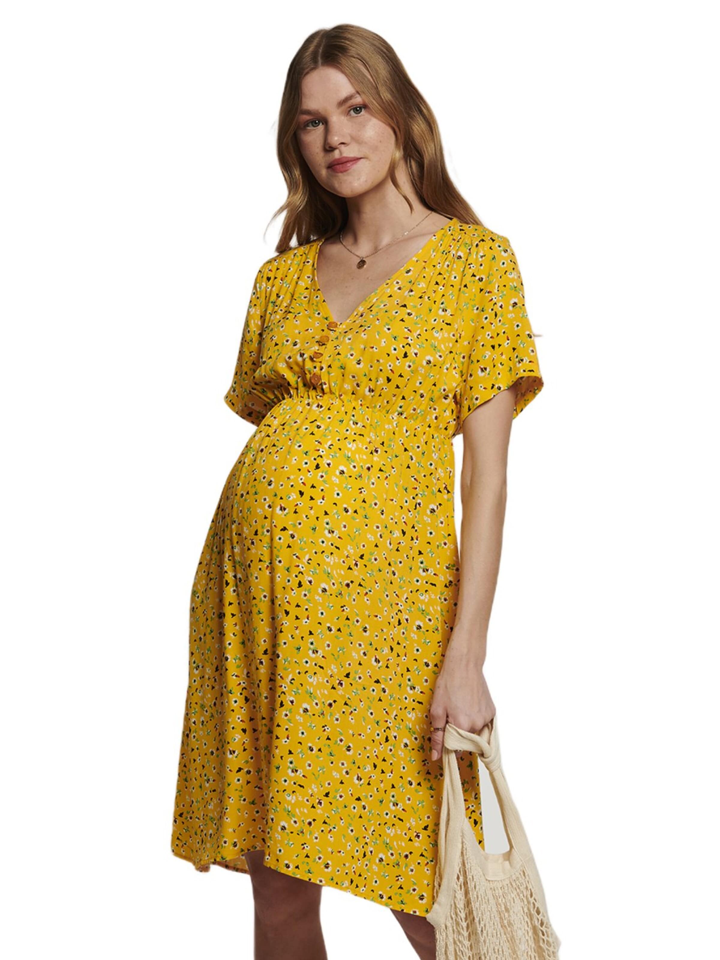LYN MAMA Šaty – žlutá: přední strana