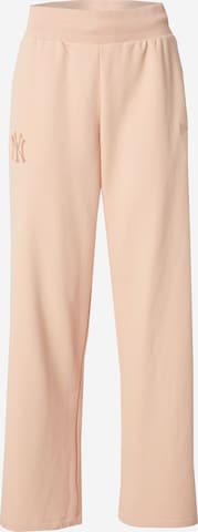 NEW ERA Loosefit Housut 'Neyyan' värissä vaaleanpunainen: etupuoli