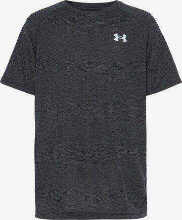 UNDER ARMOUR Λειτουργικό μπλουζάκι σε μαύρο: μπροστά