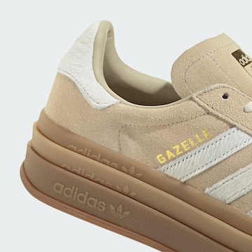 Sneaker bassa 'Gazelle Bold' di ADIDAS ORIGINALS in beige