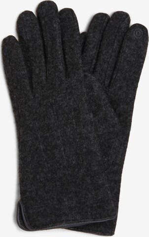 eem Full Finger Gloves in Grey: front